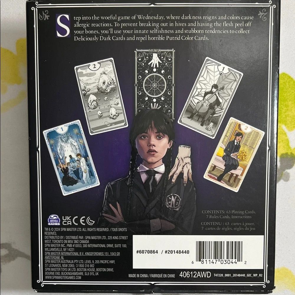 🕷️Wednesday Card Game 🕸️ - Picture 2 of 7
